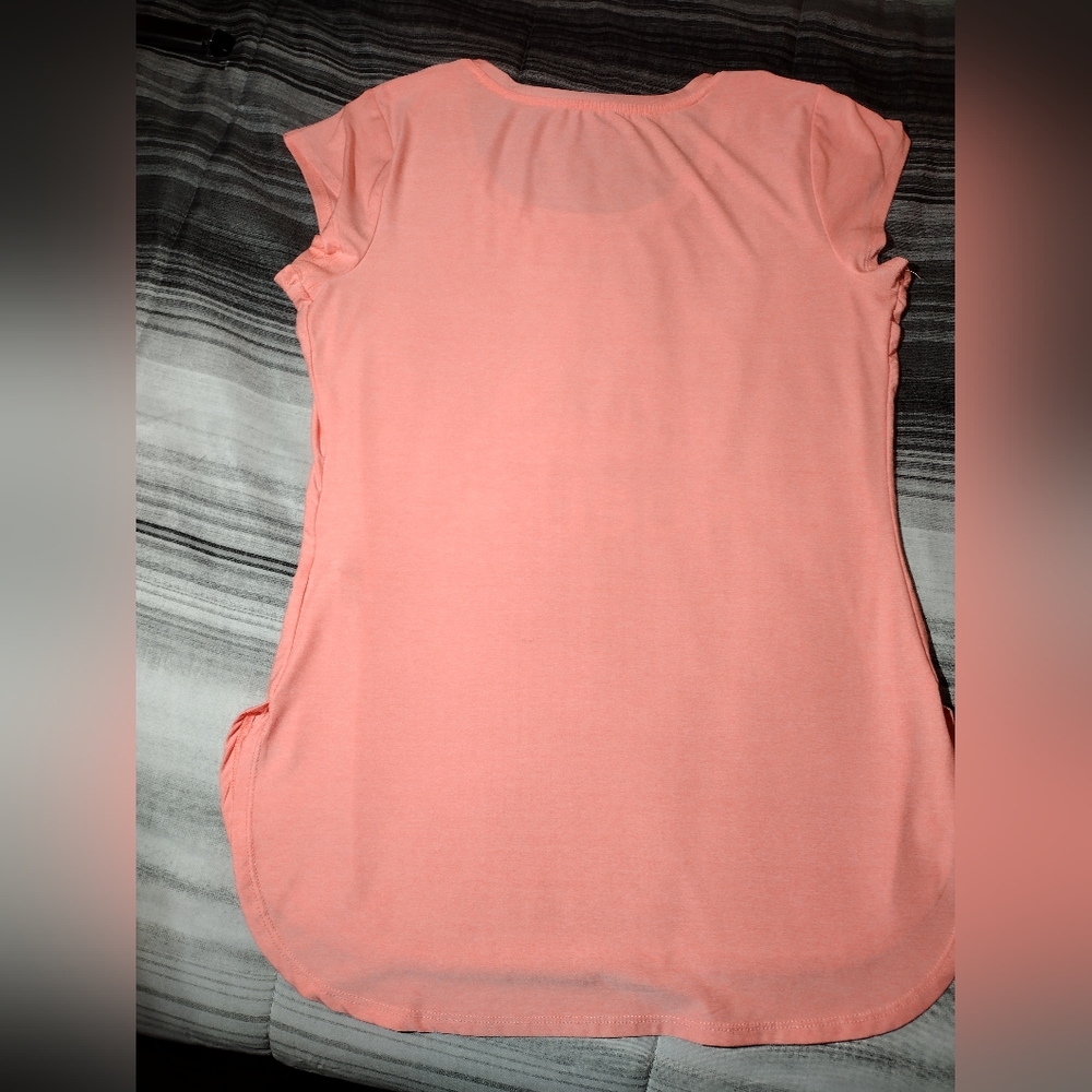 Reebok Athletic Short Sleeve Crew Neck Top Medium Women's Shirt - Picture 4 of 8